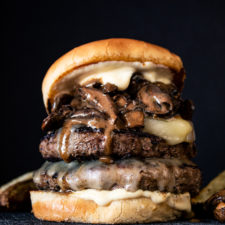 Black Garlic Mushroom Burger: Umami Tsunami-image