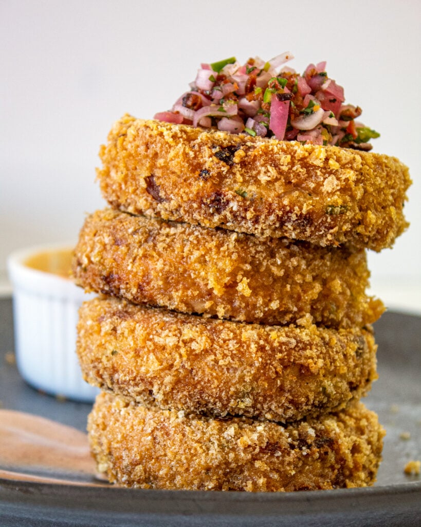 pulled pork cake