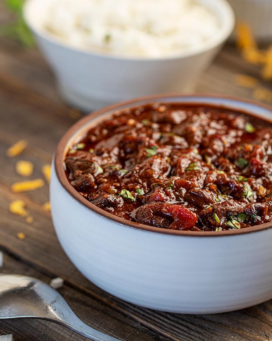 Korean Chile Con Carne - Chiles and Smoke
