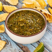 Roasted Hatch Chile Salsa Verde-image