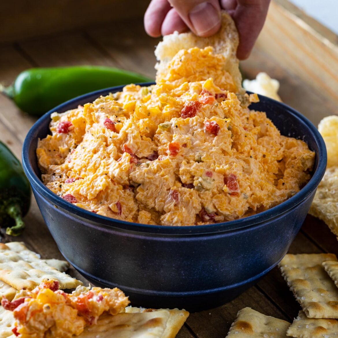 Jalapeno Pimento Cheese Chiles and Smoke