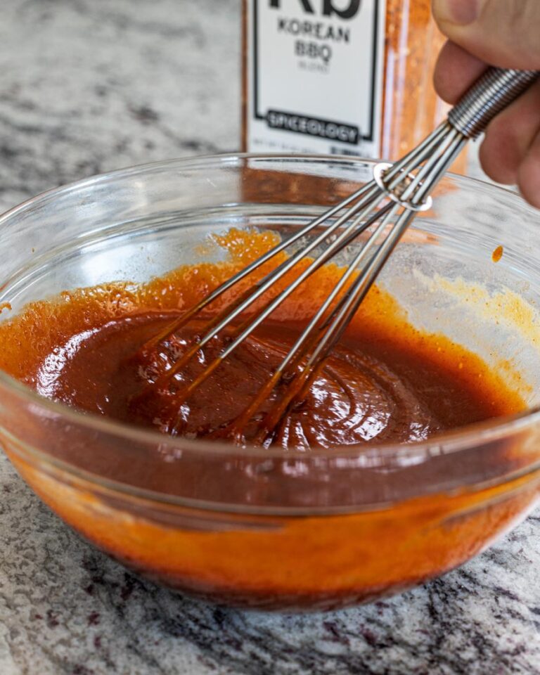 Korean Honey Mustard Sauce Chiles and Smoke