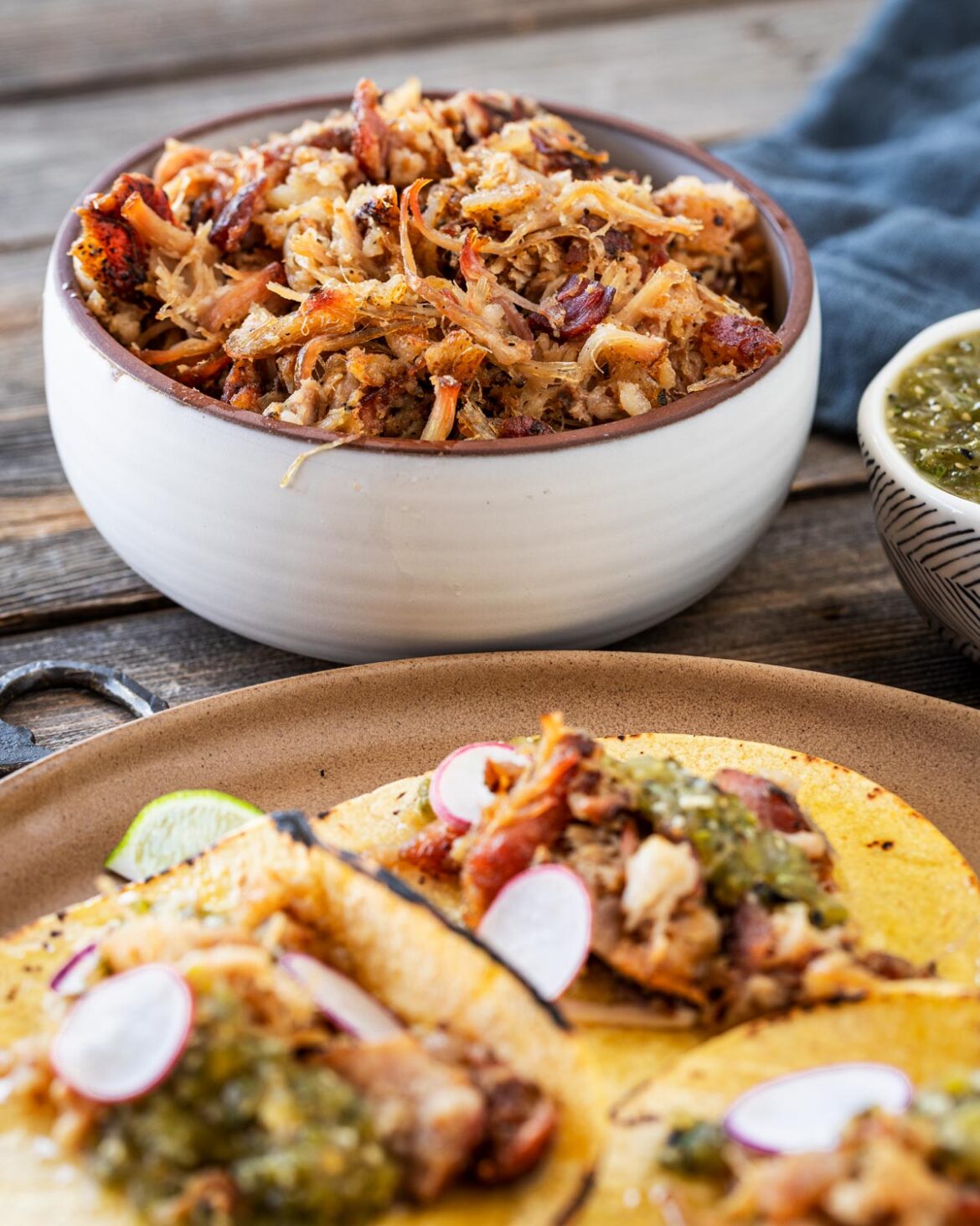 Smoked Pork Belly Carnitas Chiles and Smoke