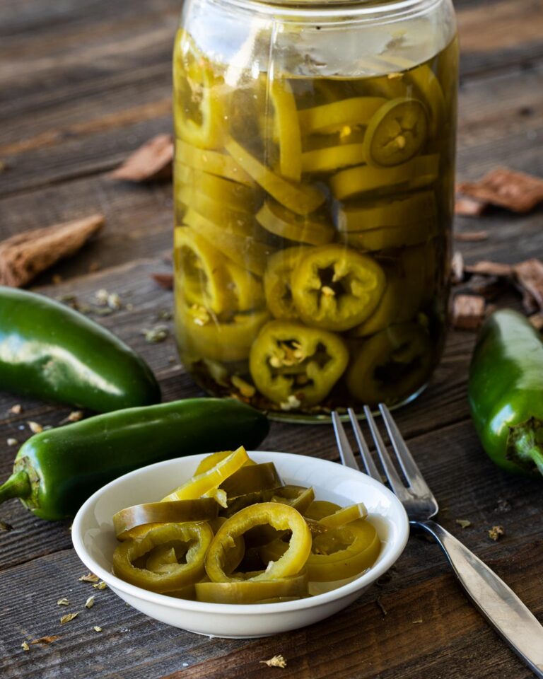Smoked Pickled Jalapenos Chiles and Smoke