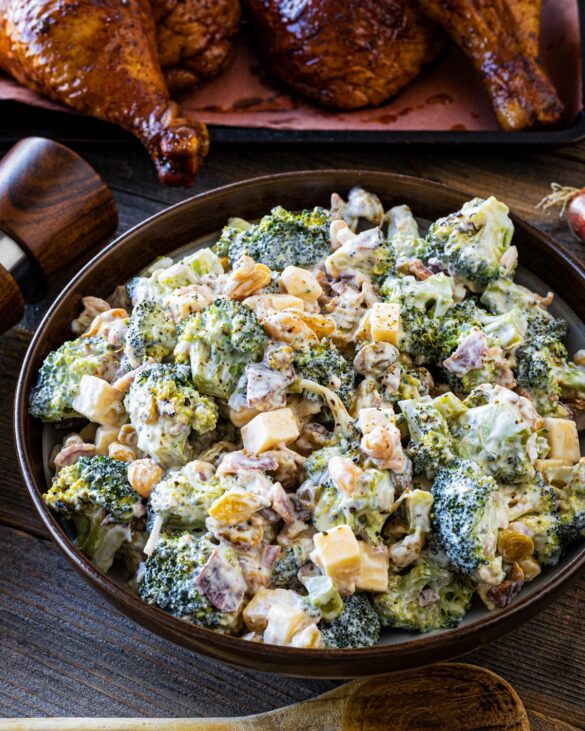 Grilled Broccoli Crunch Salad Chiles and Smoke