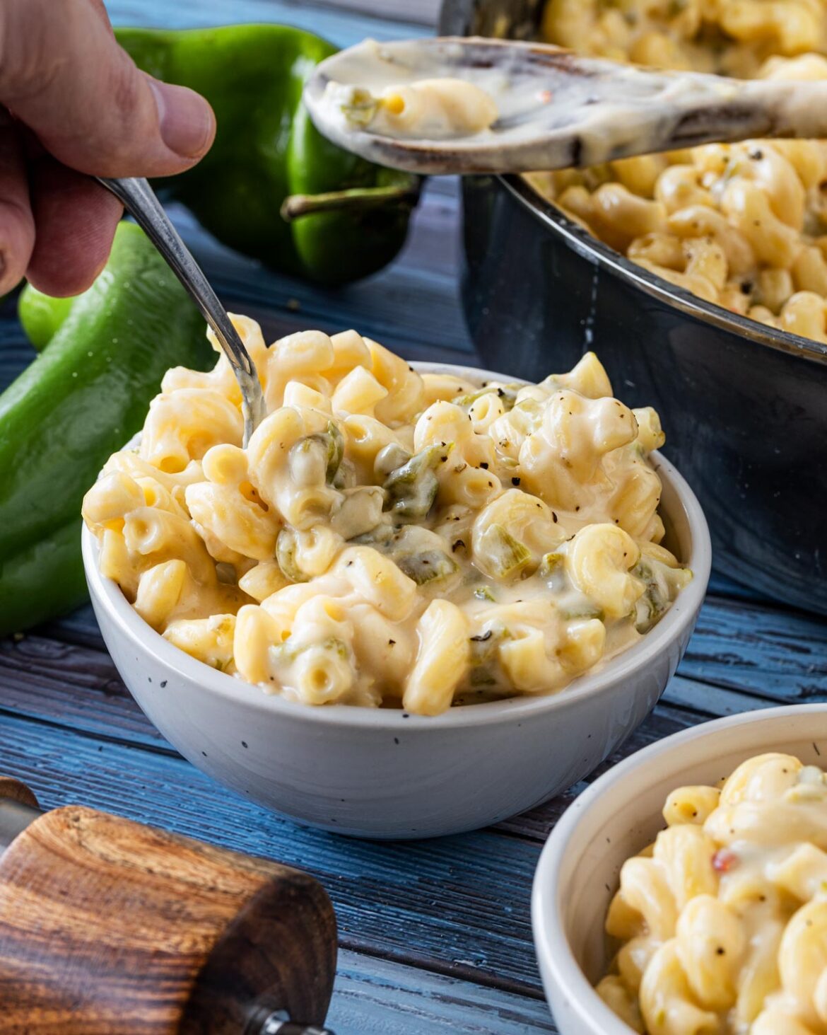 Creamy Hatch Chile Mac and Cheese Chiles and Smoke