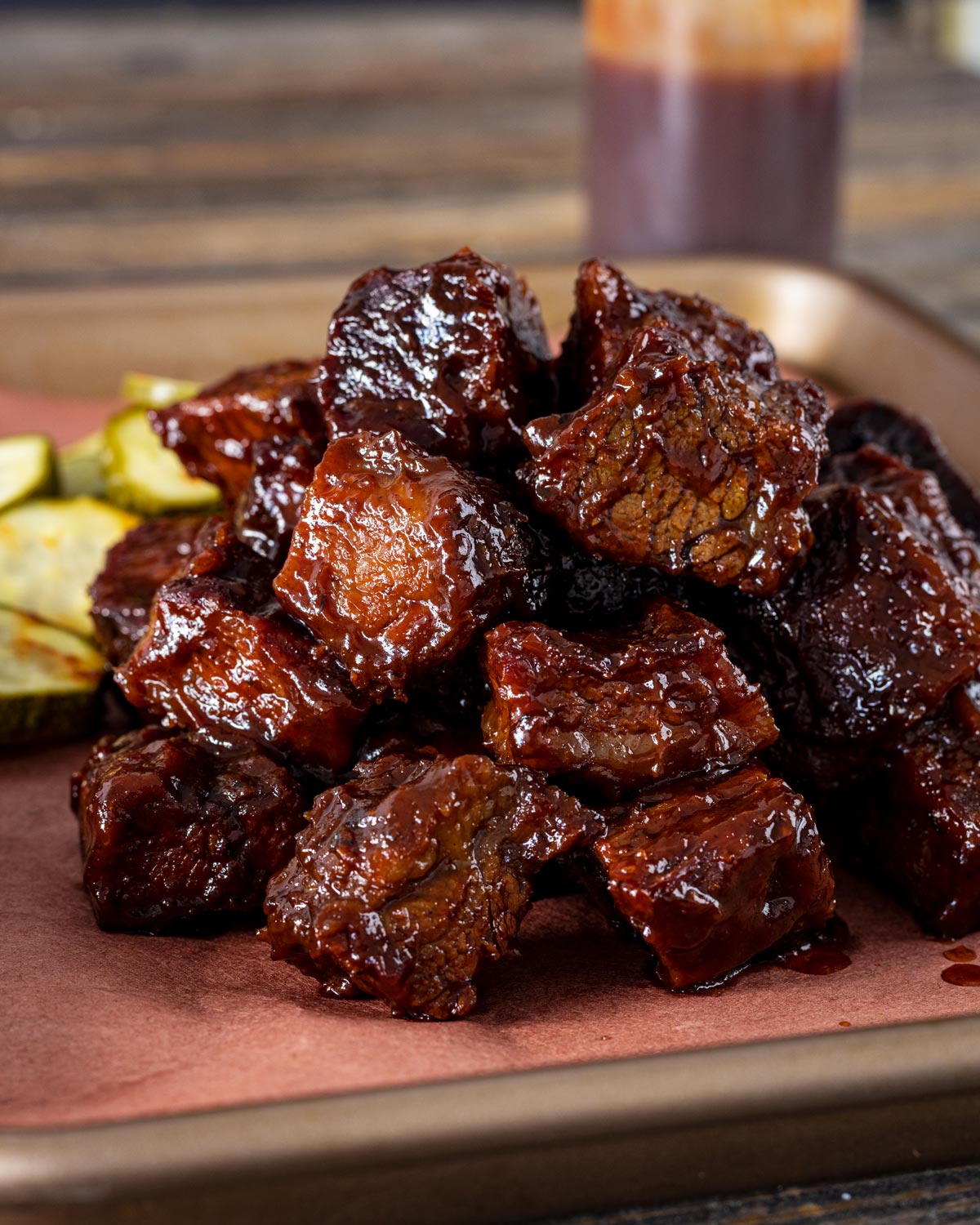 How to Smoke Brisket Burnt Ends Chiles and Smoke