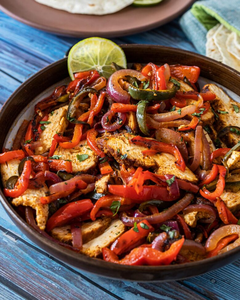 Juicy Chicken Fajitas Chiles and Smoke