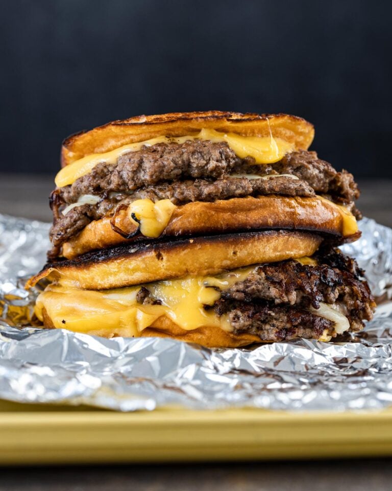Grilled Cheese Burgers Chiles and Smoke