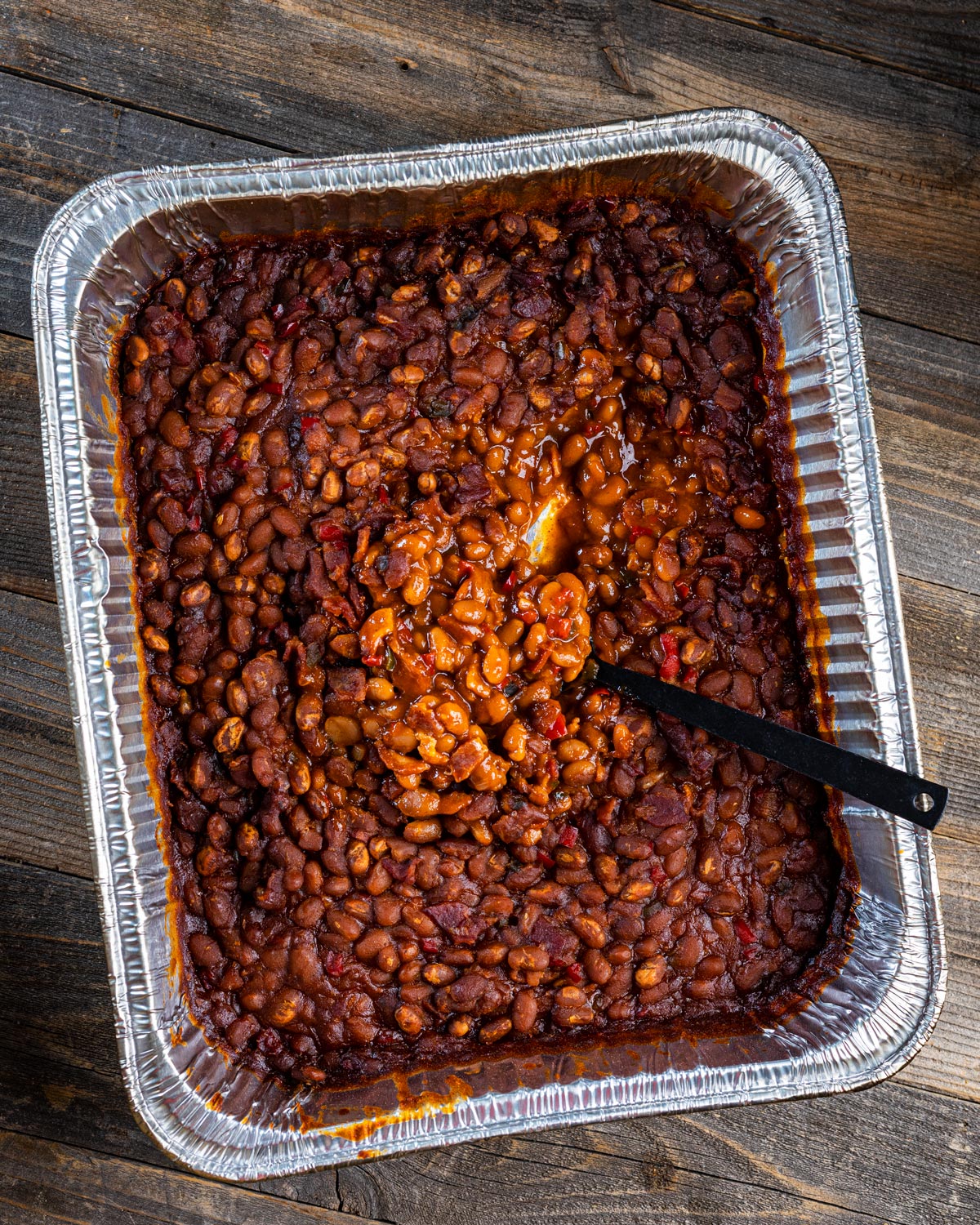 Smoked Baked Beans Chiles and Smoke