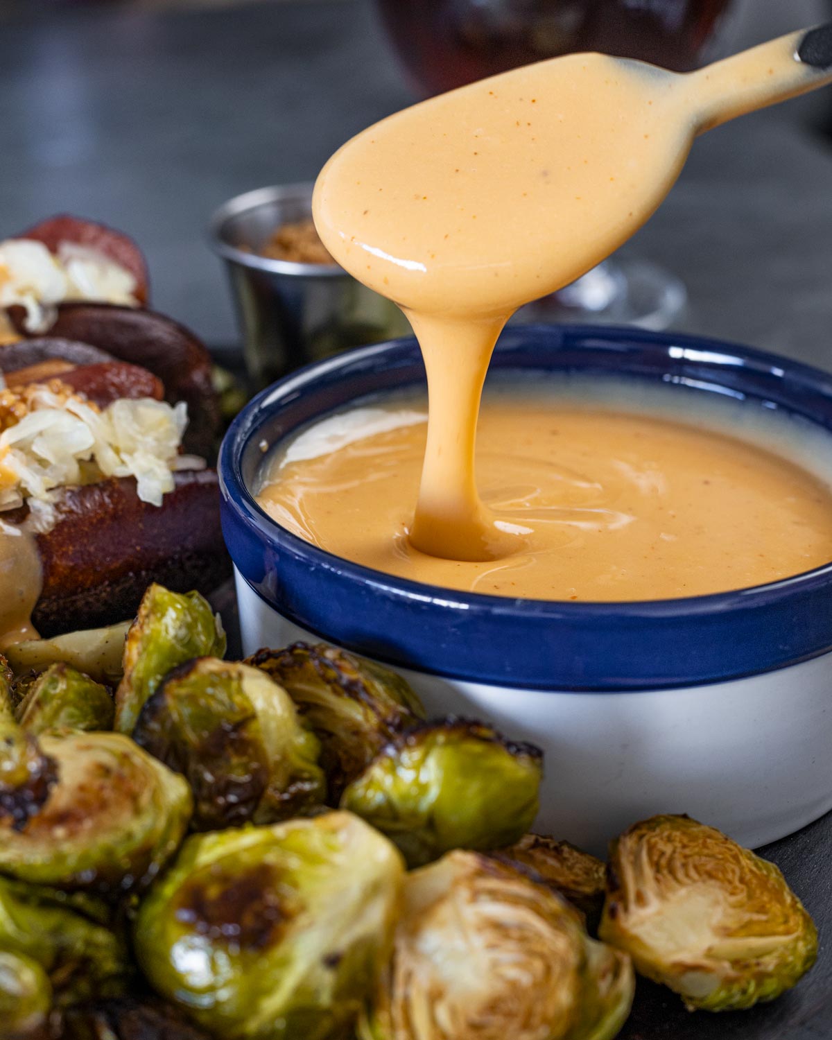 Creamy Beer Cheese Sauce Chiles and Smoke